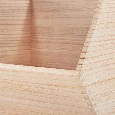 Paulownia Wood Potato Bin Natural - Brightroom™ 2 Paulownia Wood Potato Bin Natural - Brightroom™ - Image 2