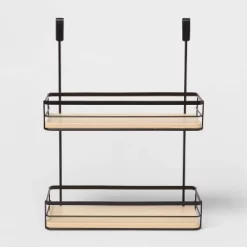 Over The Cabinet Tiered Shelves With Wood - Brightroom™ 8 Over The Cabinet Tiered Shelves With Wood - Brightroom™ -Brightroom GUEST 3d8b1093 ba4e 4693 b10d 6c7afcc98310