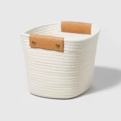 11" Decorative Coiled Rope Basket - Brightroom™ -Brightroom GUEST 7c6c159a f272 4fd9 8a4a f2bdc88b9a5f