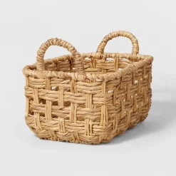 Rectangular Twisted Open Checkered Weave Basket - Brightroom™ 9 Rectangular Twisted Open Checkered Weave Basket - Brightroom™ -Brightroom GUEST ba61f796 9806 4ff8 aafe 74316e76c14d