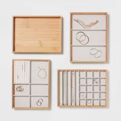 9" X 12" Stackable Bamboo Accessory Tray - Brightroom™ -Brightroom GUEST da2b8ef9 62c5 4c85 92cb 2443da6dbc8b