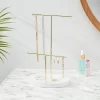 Two Bar Jewelry Organizer Brass - Brightroom™